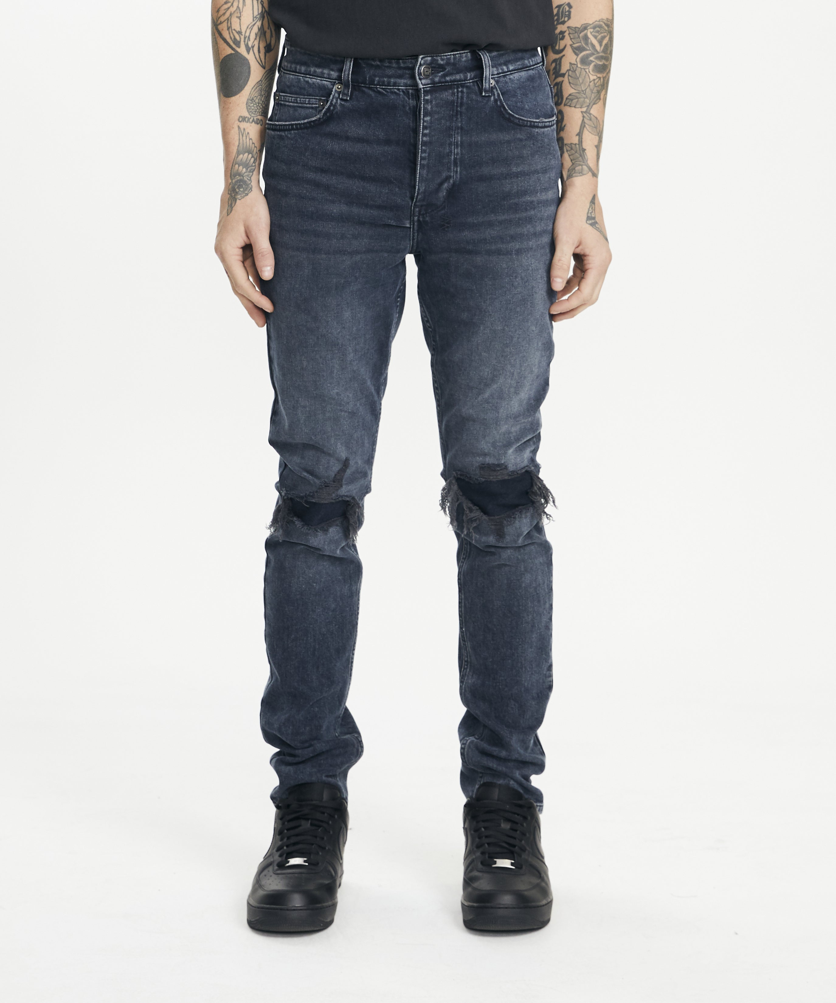 Ksubi Chitch Blue Kolla Slashed