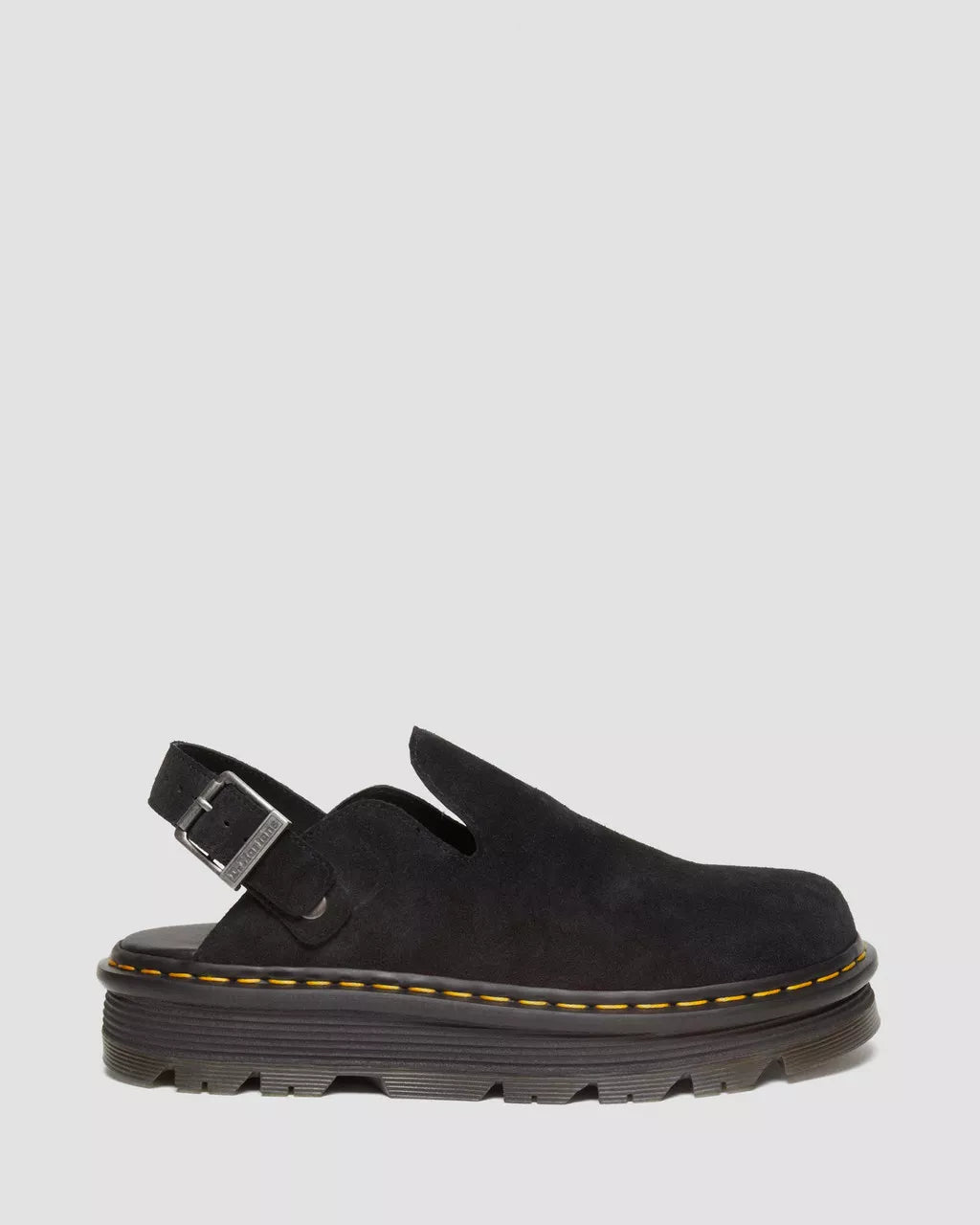 DR. MARTEN ZEBZAG SUEDE CASUAL SLINGBACK PLATFORM MULES