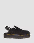 DR. MARTEN ZEBZAG SUEDE CASUAL SLINGBACK PLATFORM MULES