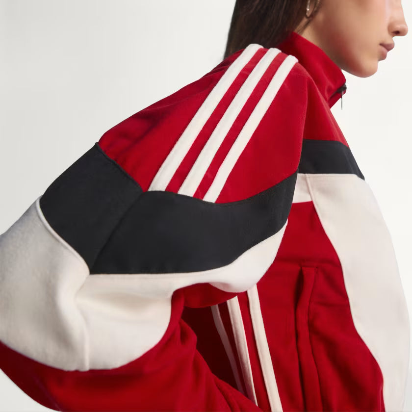 Adidas blocking track jacket