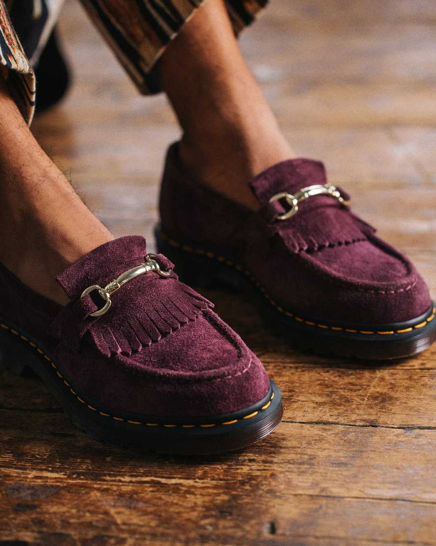 DR.MARTENS Snaffle Suede Loafers