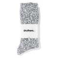 Druthers Organic Cotton Ribbled Slub Crew Socks