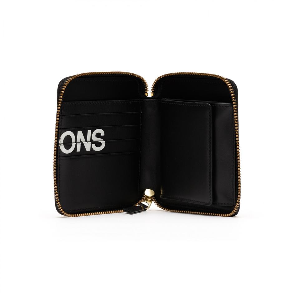CDG Huge Logo Wallet - Black