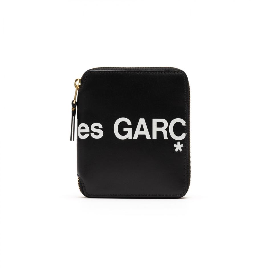 CDG Huge Logo Wallet - Black