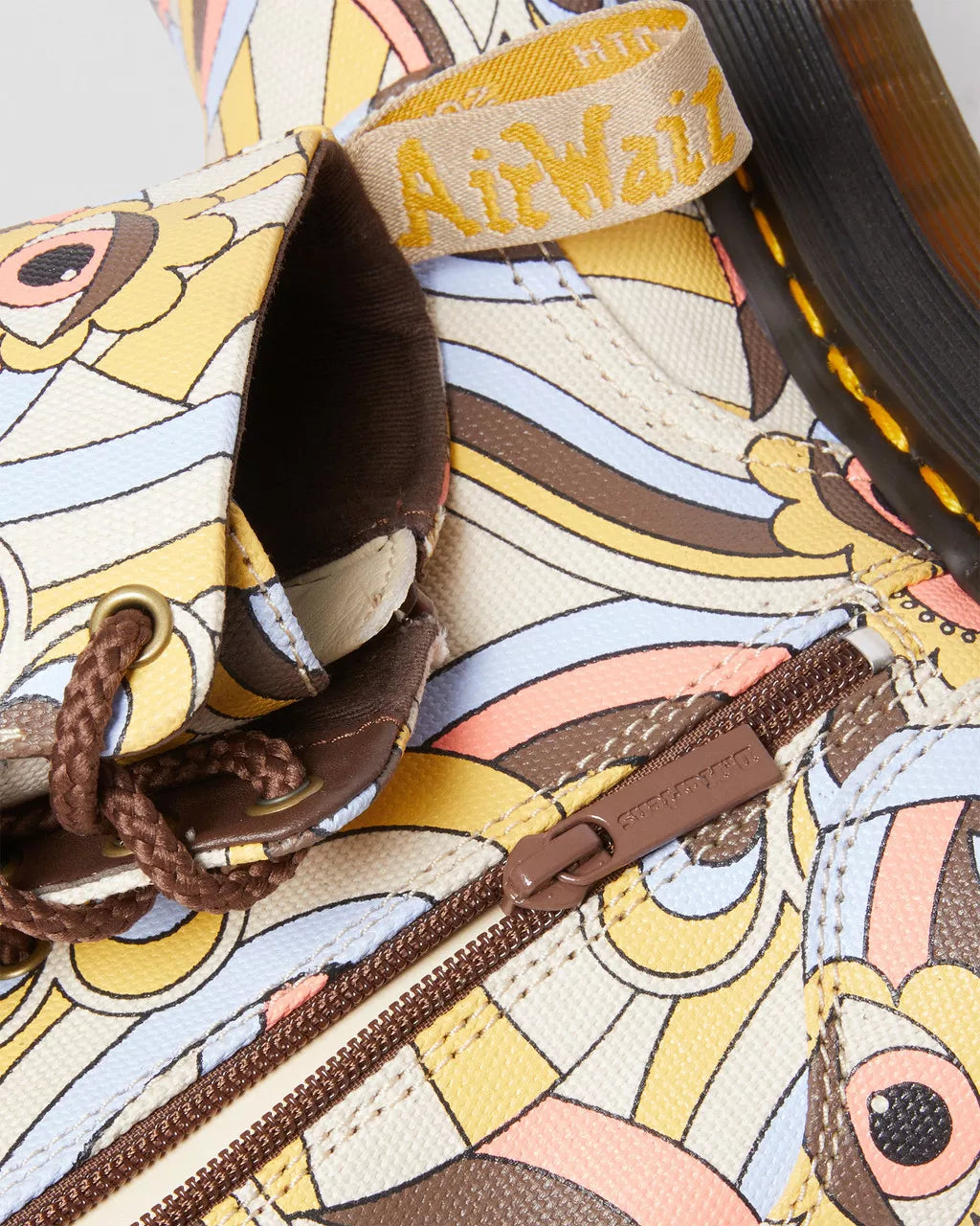 DR. MARTENS VEGAN JADON BOOT RETRO CANVAS PLATFORMS