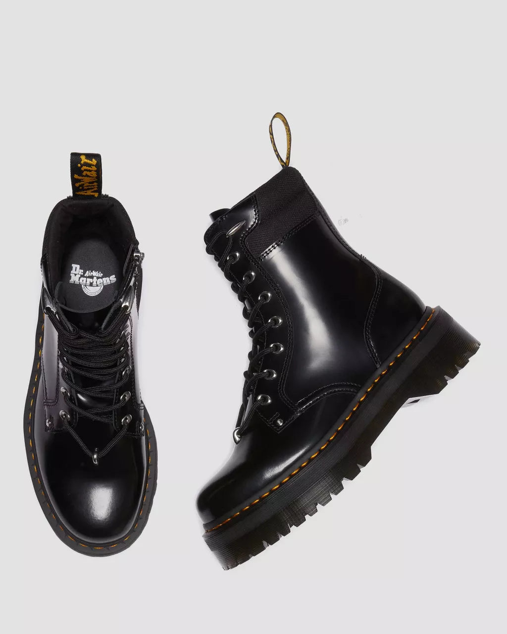 DR. MARTENS JADON II BOOT HARDWARE BUTTERO LEATHER PLATFORMS