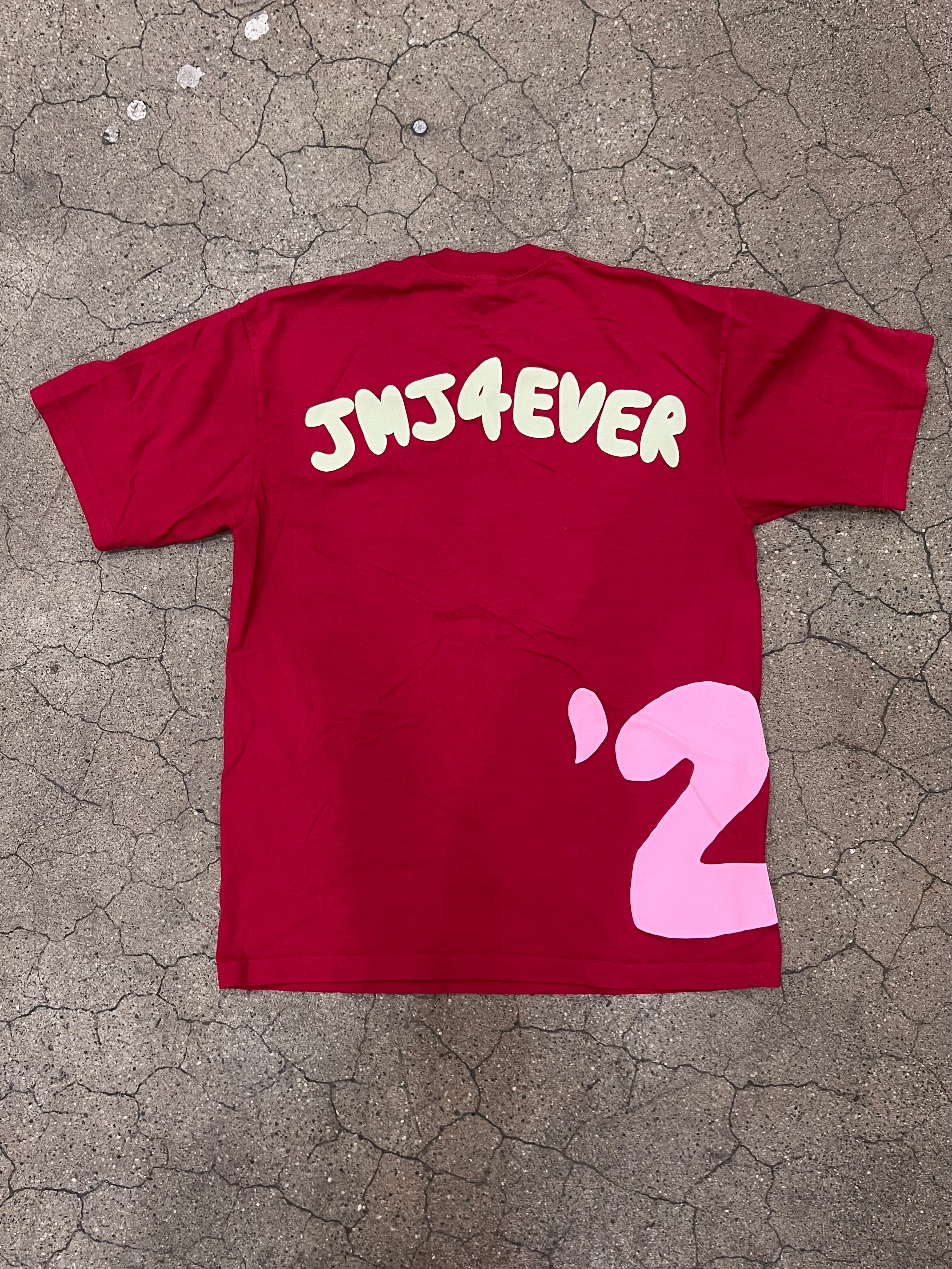 Sneex x AULBLACK JMJ4EVER Tee - Red