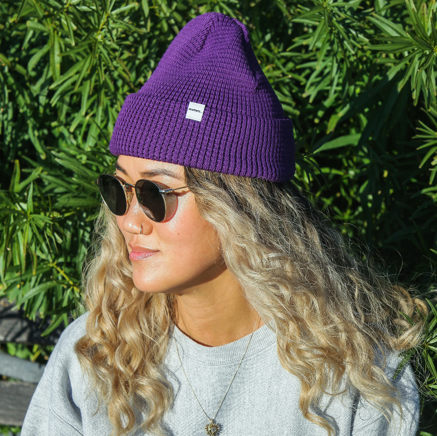 Druthers Organic Cotton Waffle Knit Beanie