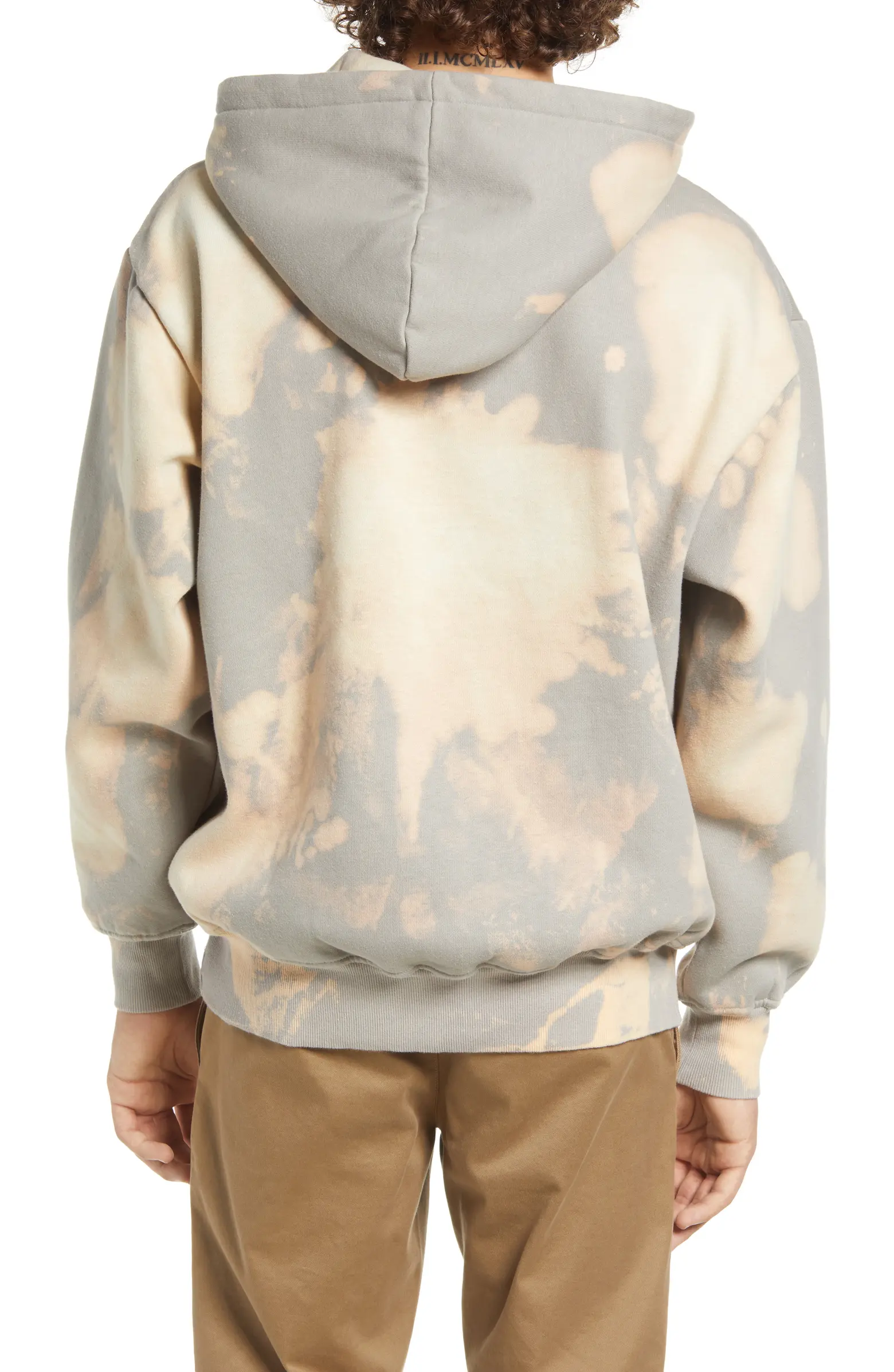 Pleasures Decay Bleach Dye Hoodie