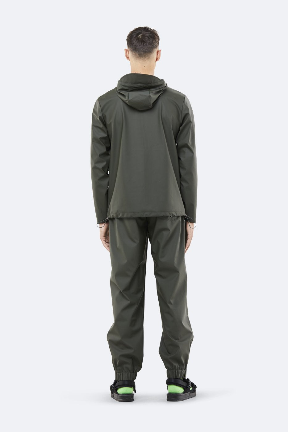Rains Short Hooded Coat