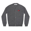PLAY Comme des Garçons Double Heart Cardigan