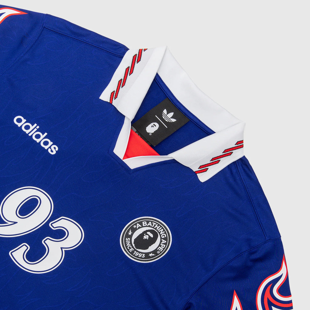 Adidas x bape flame jersey