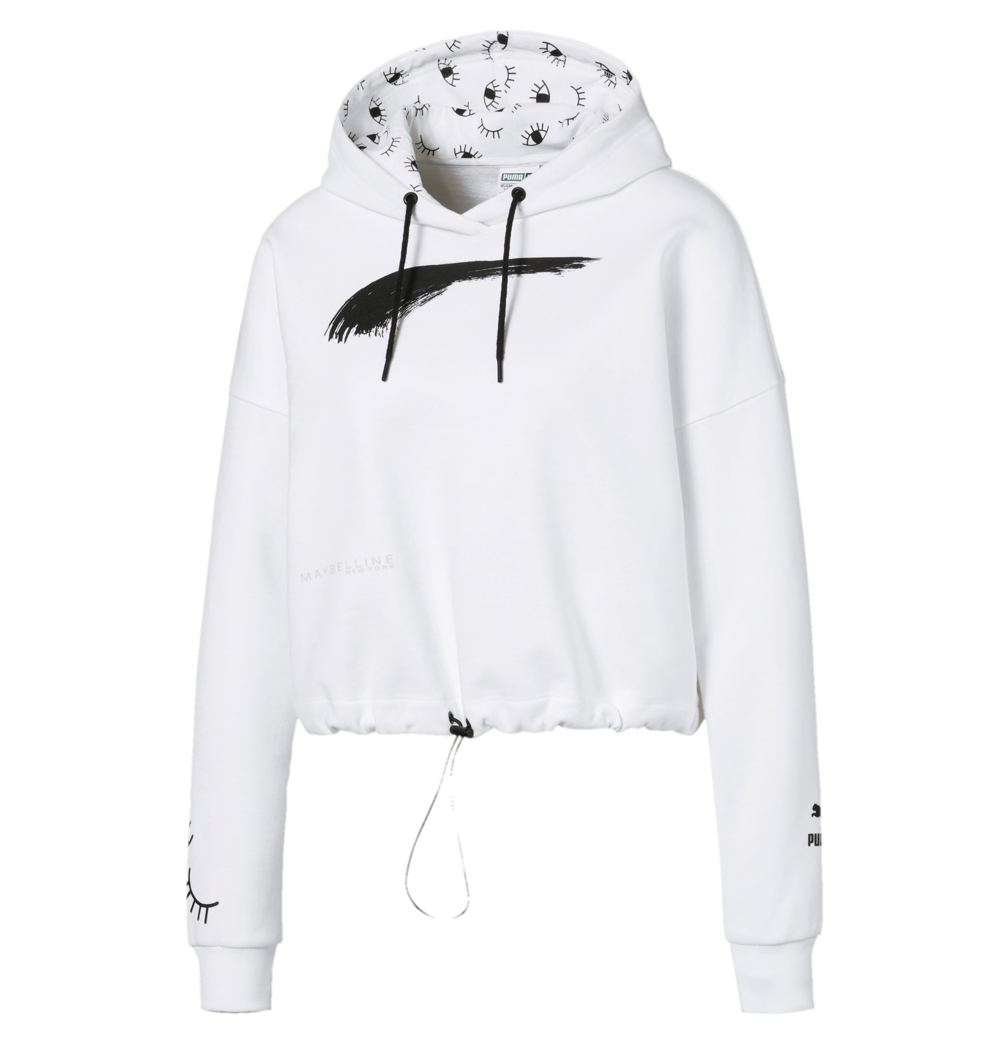 Puma x Maybelline Cropped Hoodie