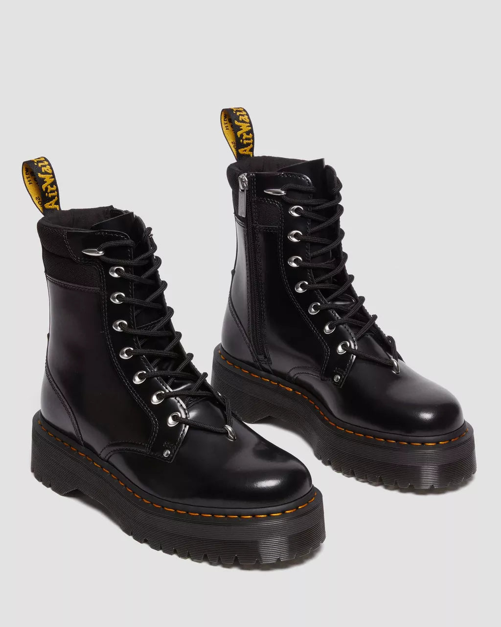 DR. MARTENS JADON II BOOT HARDWARE BUTTERO LEATHER PLATFORMS