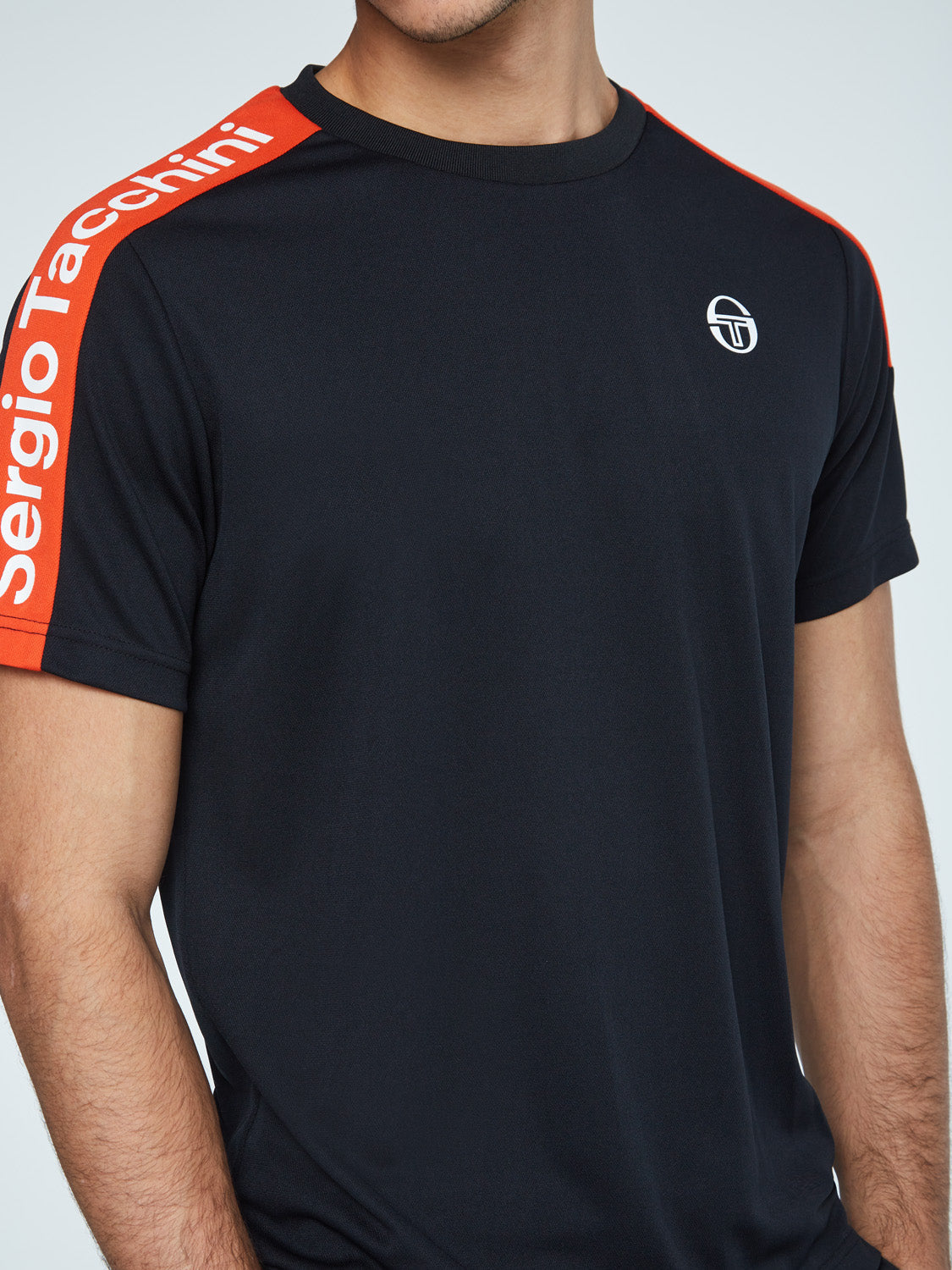 Sergio Tacchini Fascia PL T-Shirt-Black/Orange