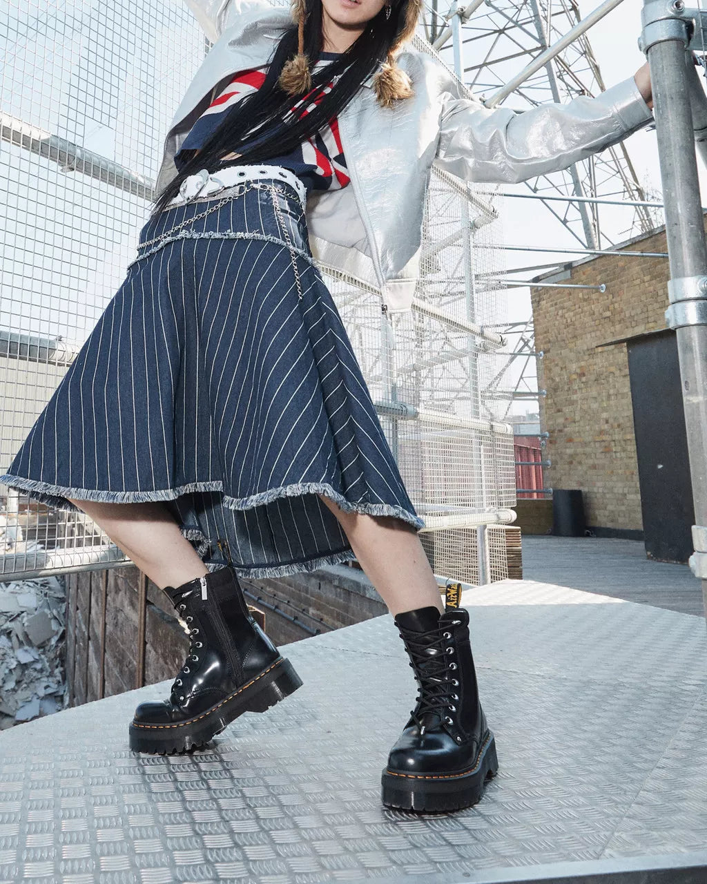 DR. MARTENS JADON II BOOT HARDWARE BUTTERO LEATHER PLATFORMS