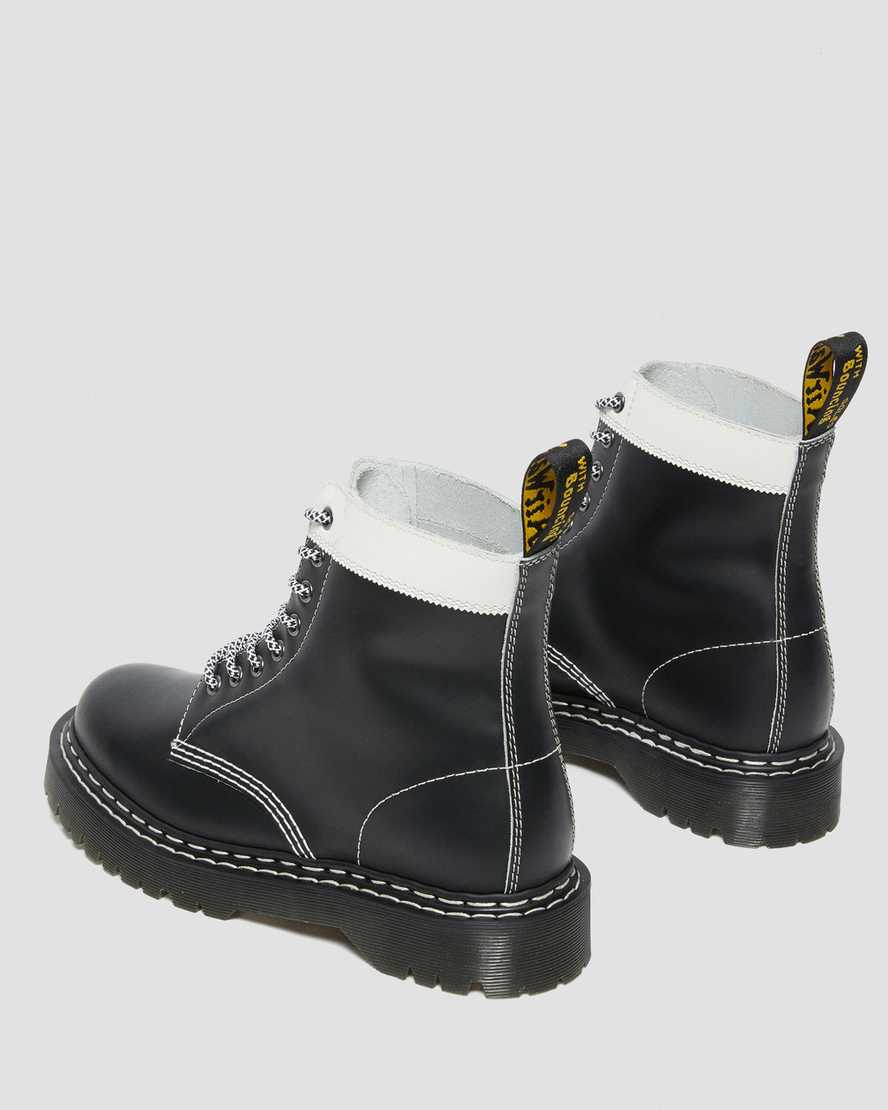 DR MARTENS 1460 PASCAL BEX LEATHER CONTRAST (WHITE UPPER)