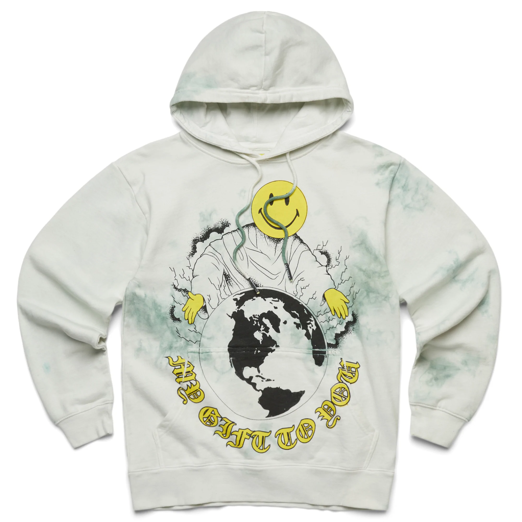 MARKET Smiley My Gift To You Tie-Dye Hoodie