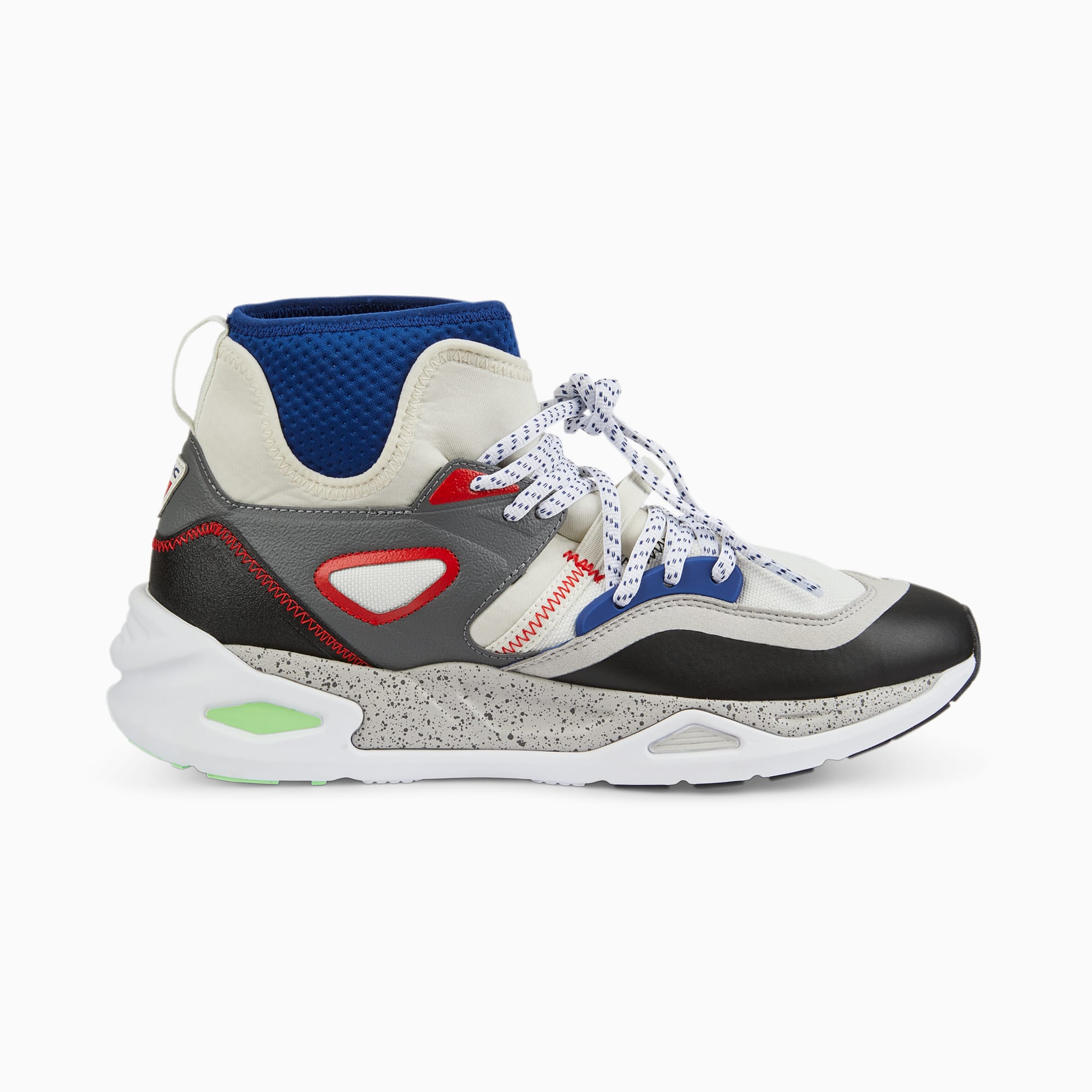 Puma TRC Blaze Mid Sneakers (Vaporous Gray/Blazing Blue)