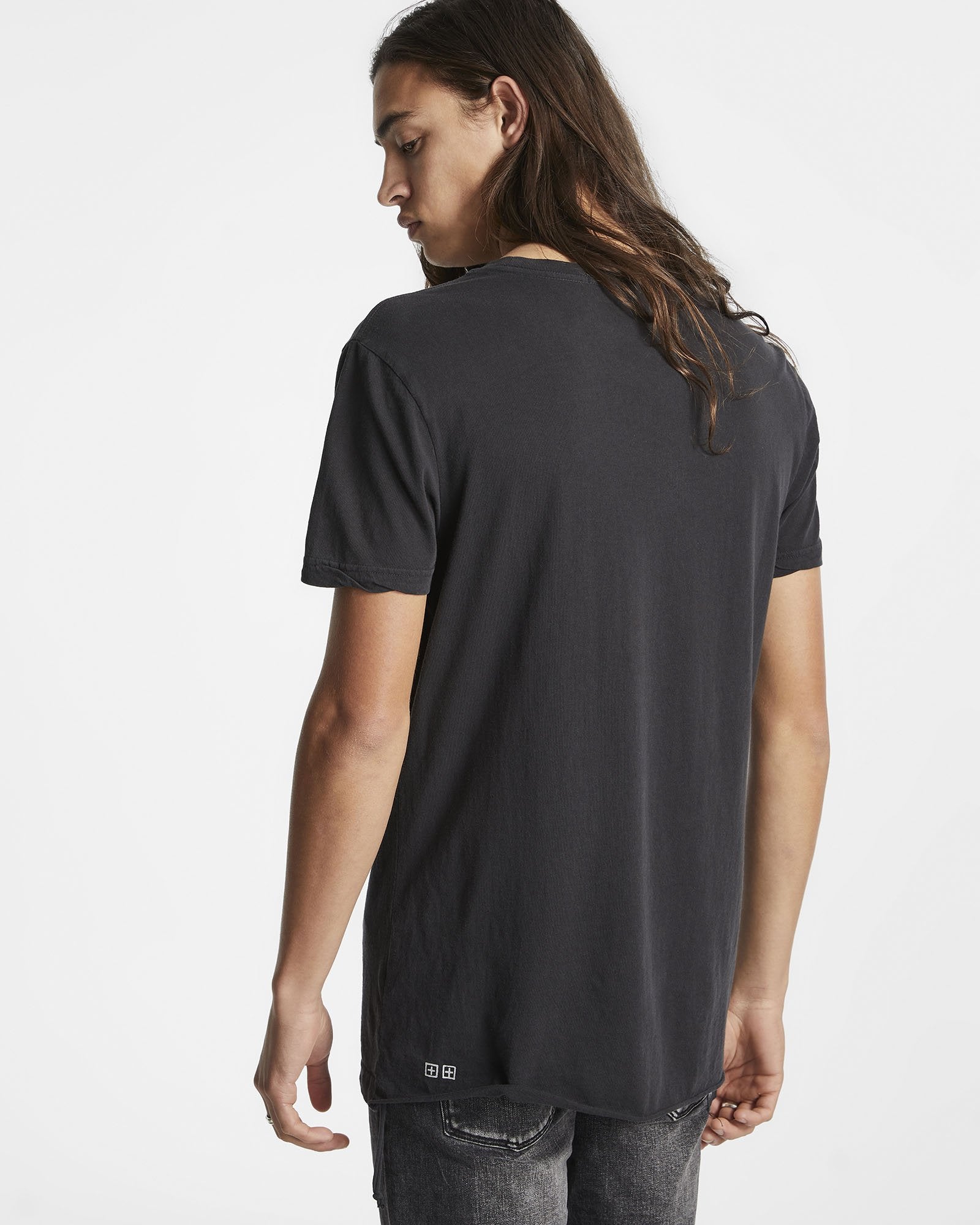 Ksubi Hell Seeing Lines SS Tee Jet Black