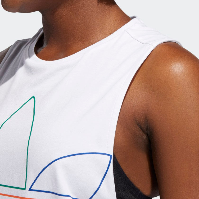 Adidas Pride Trefoil Tank Top