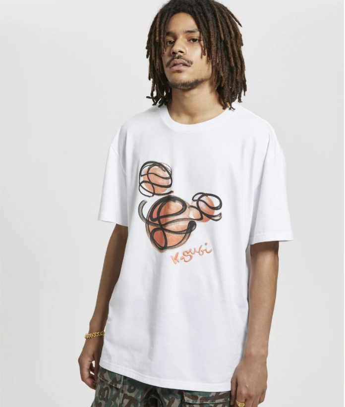 Ksubi Bball Biggie SS Tee White