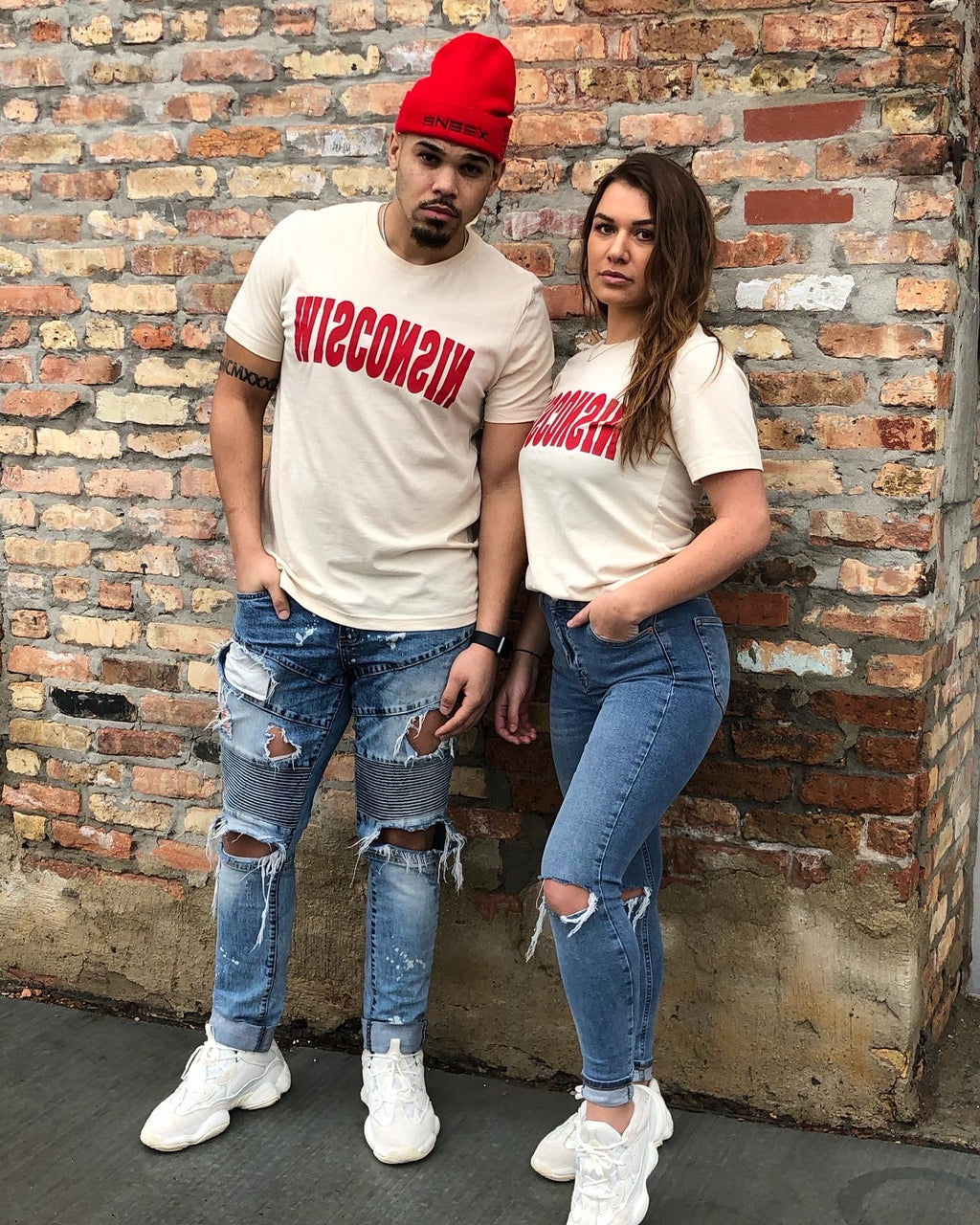 Sneex Wisconsin Tee - Cream
