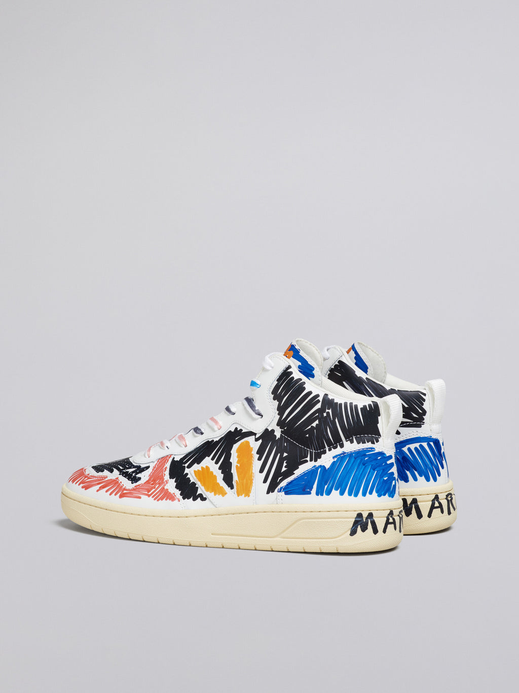 Veja x Marni V-15 Leather Black