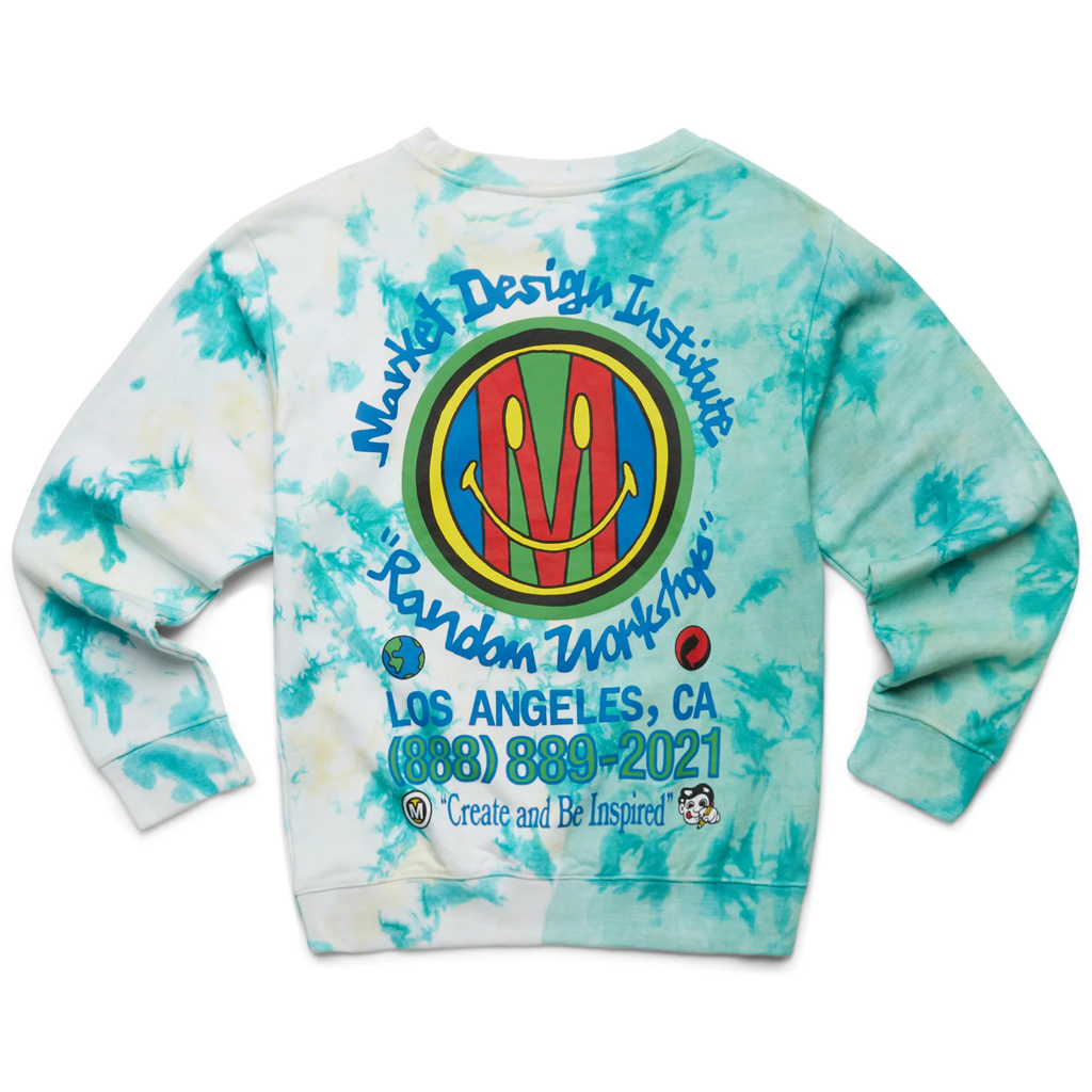 MARKET Design Institute Tie-Dye Crewneck