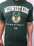 Midwest Kids x Ultra Game Milwaukee Bucks Tee