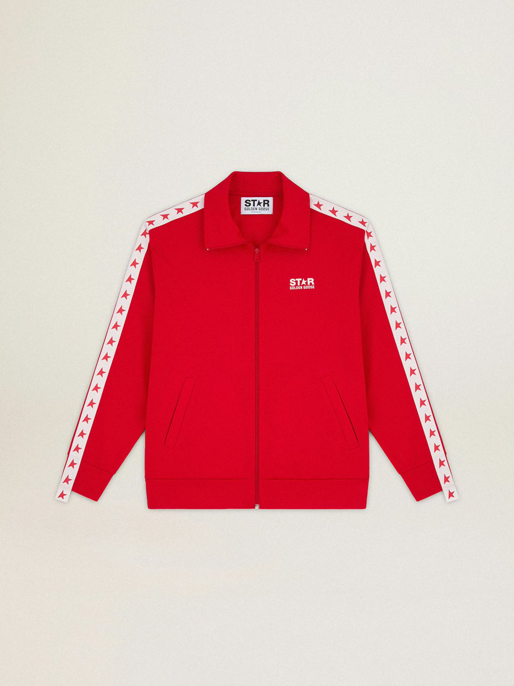 Golden Goose Star Collection Track Jacket (Red)