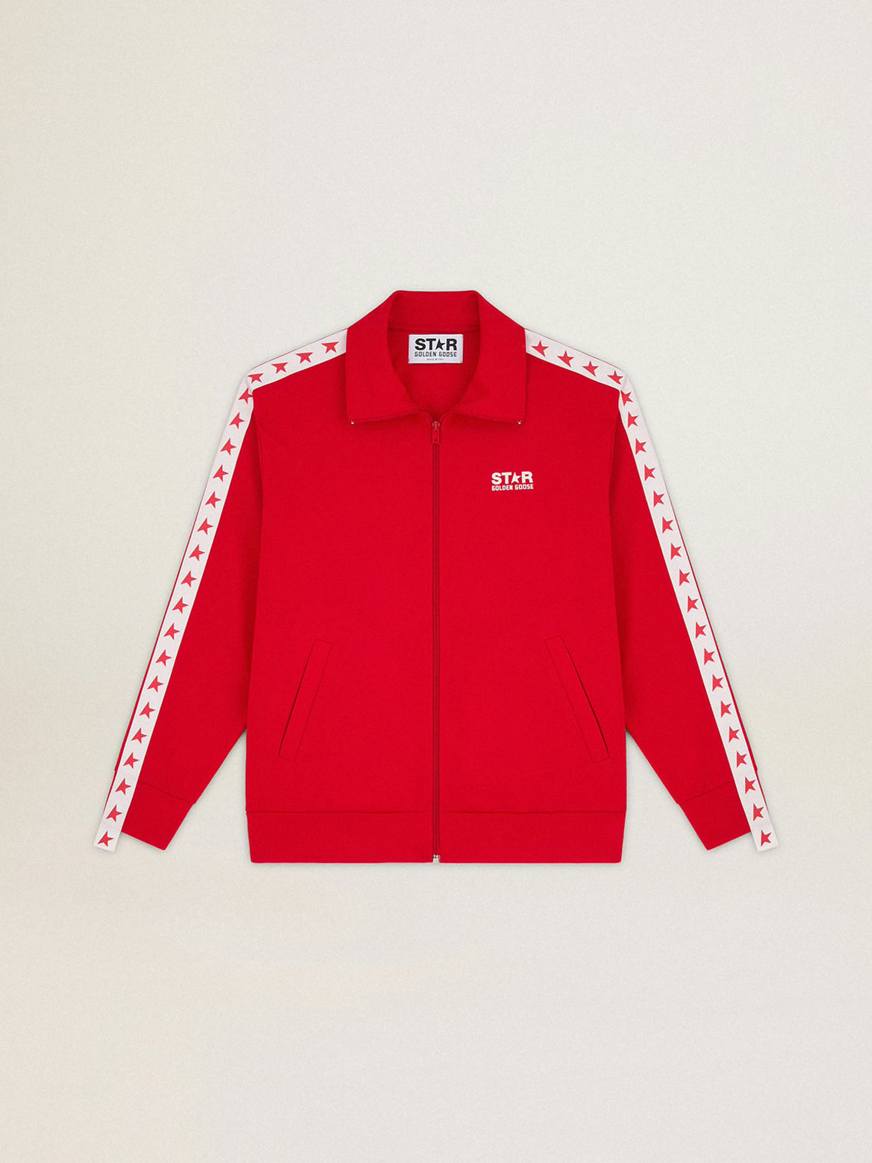 Golden Goose Star Collection Track Jacket (Red)