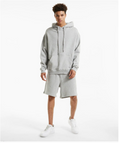 KSUBI 4X4 BIGGIE HOODIE GREY MARLE