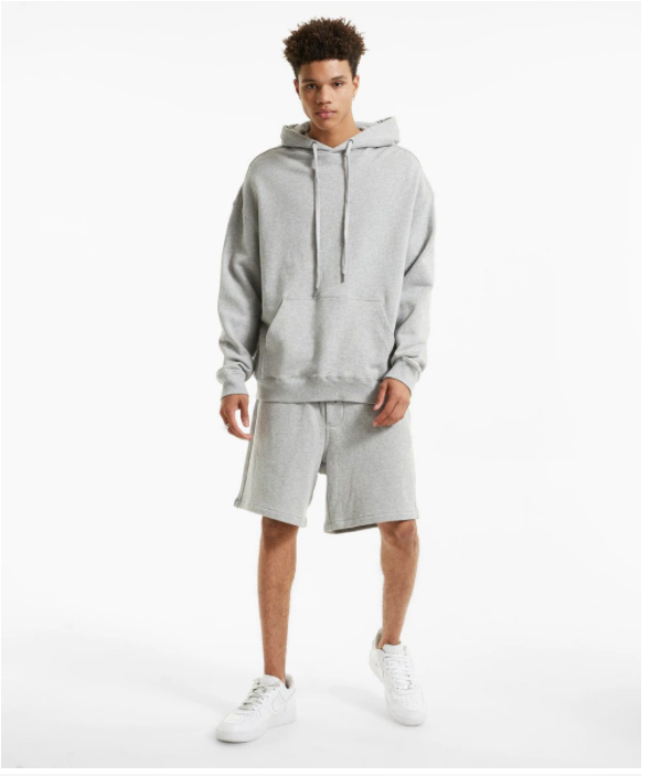 KSUBI 4X4 BIGGIE HOODIE GREY MARLE