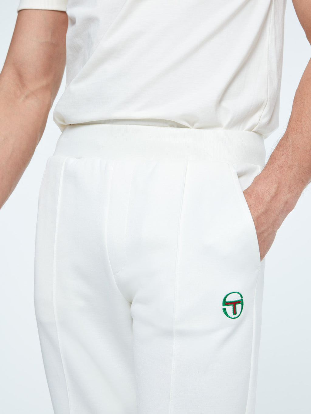 Sergio Tacchini Tomme Track Pant Archivio-White