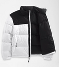 THE NORTH FACE NUPTSE JACKET (TNF WHITE/BLACK)