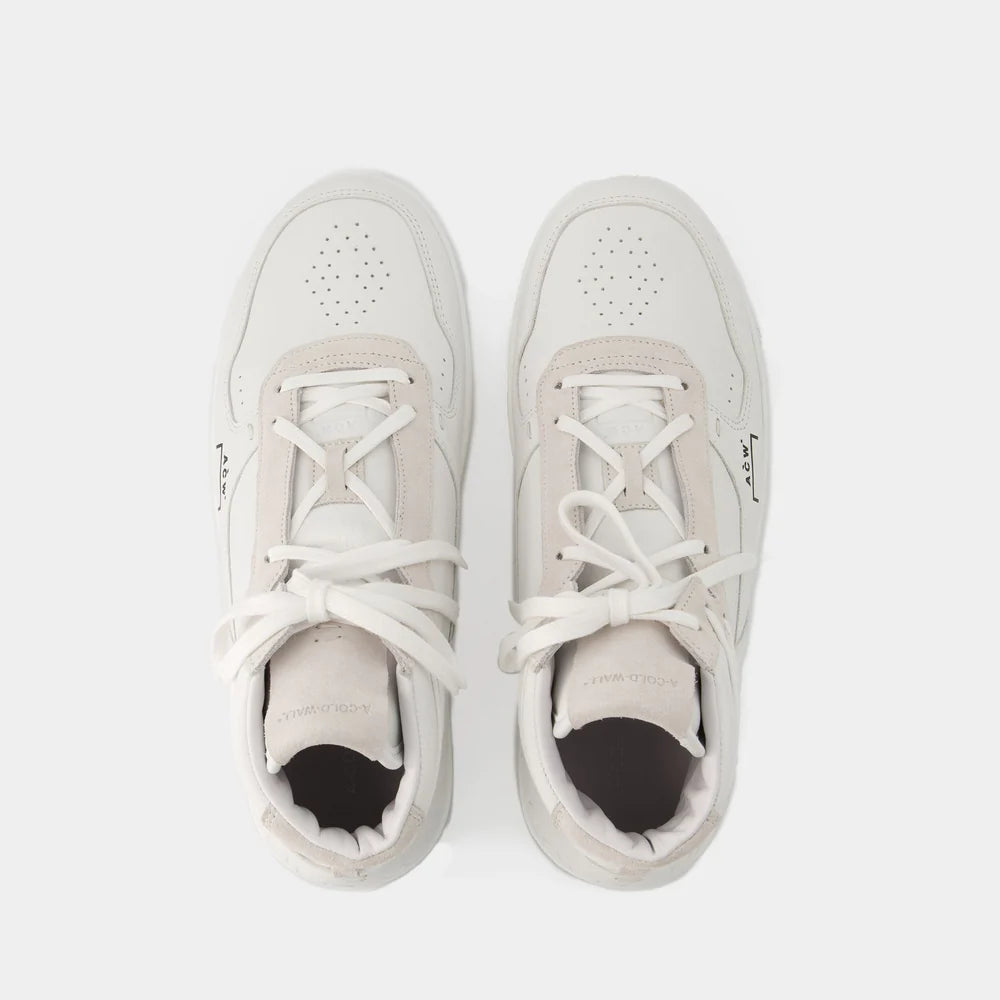 A-COLD-WALL* Luol Hi Top Sneakers - A Cold Wall- WHITE