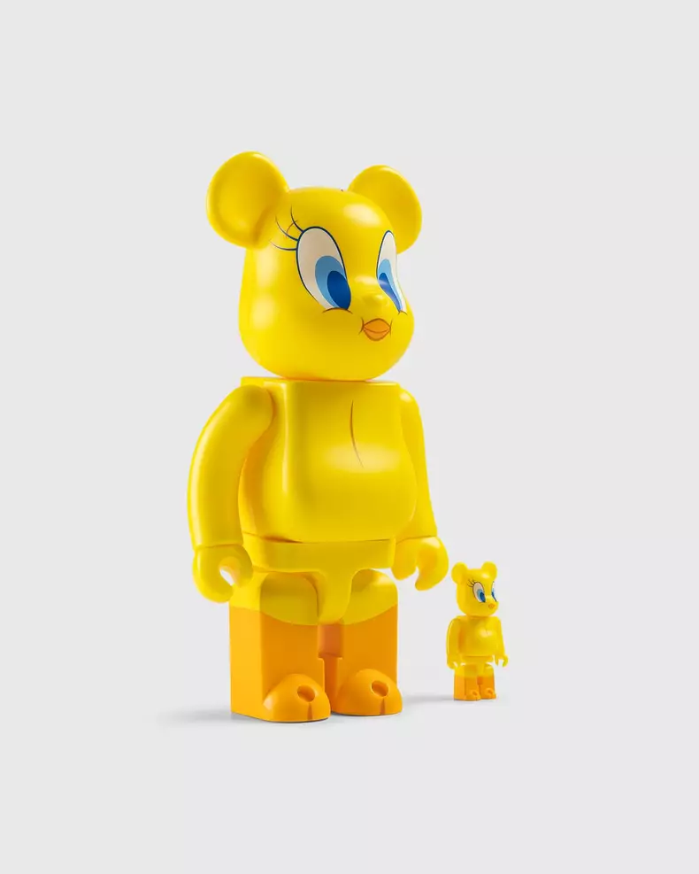 BE@RBRICK x Looney Tunes (Tweety) Set 400% and 100%