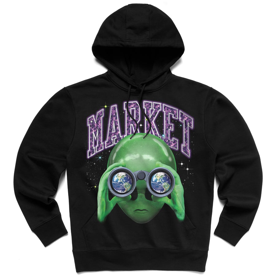 Market Alien Sightseeing Glow In The Dark Hoodie