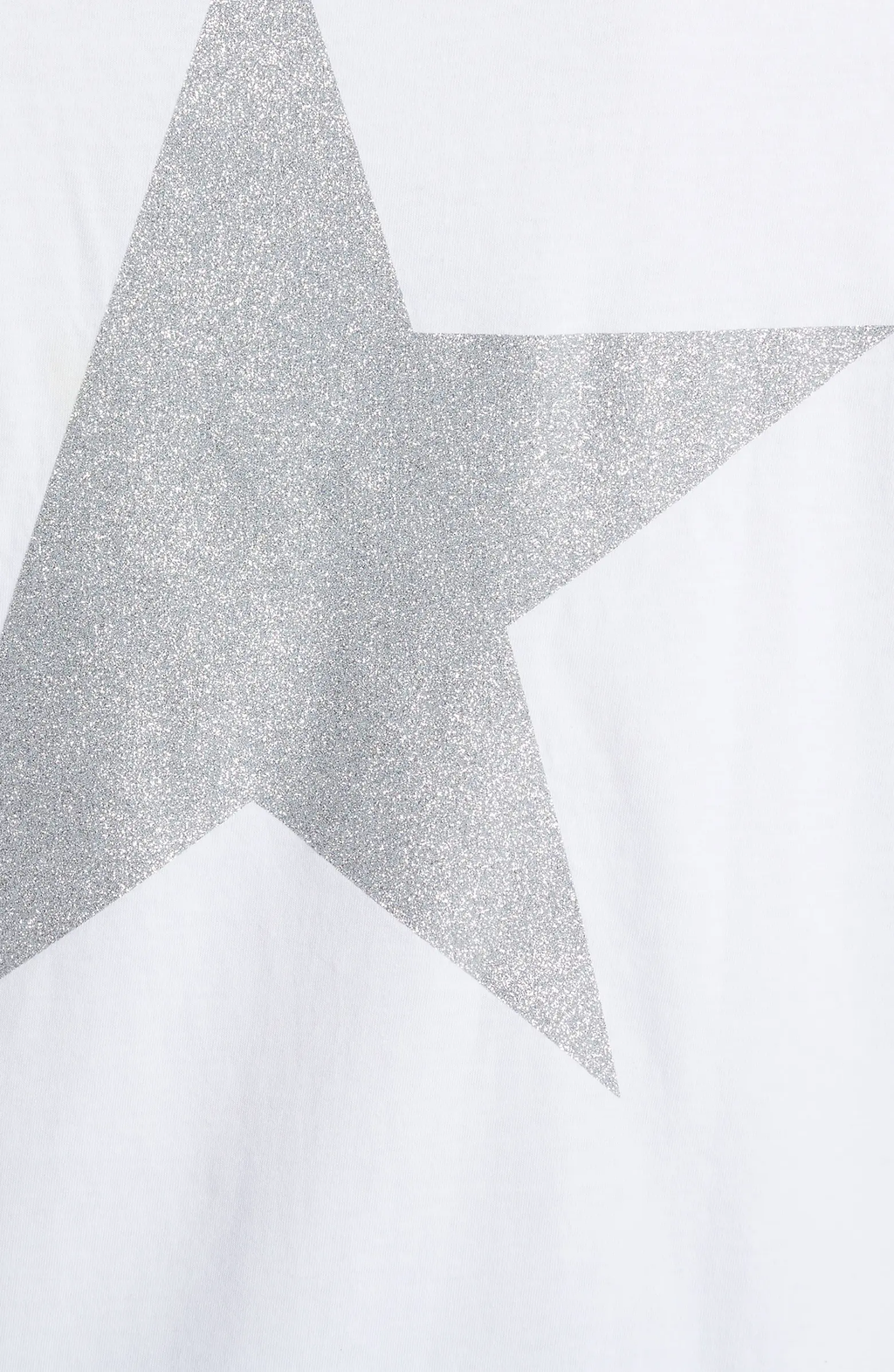 Golden Goose Star Logo Glitter Tee