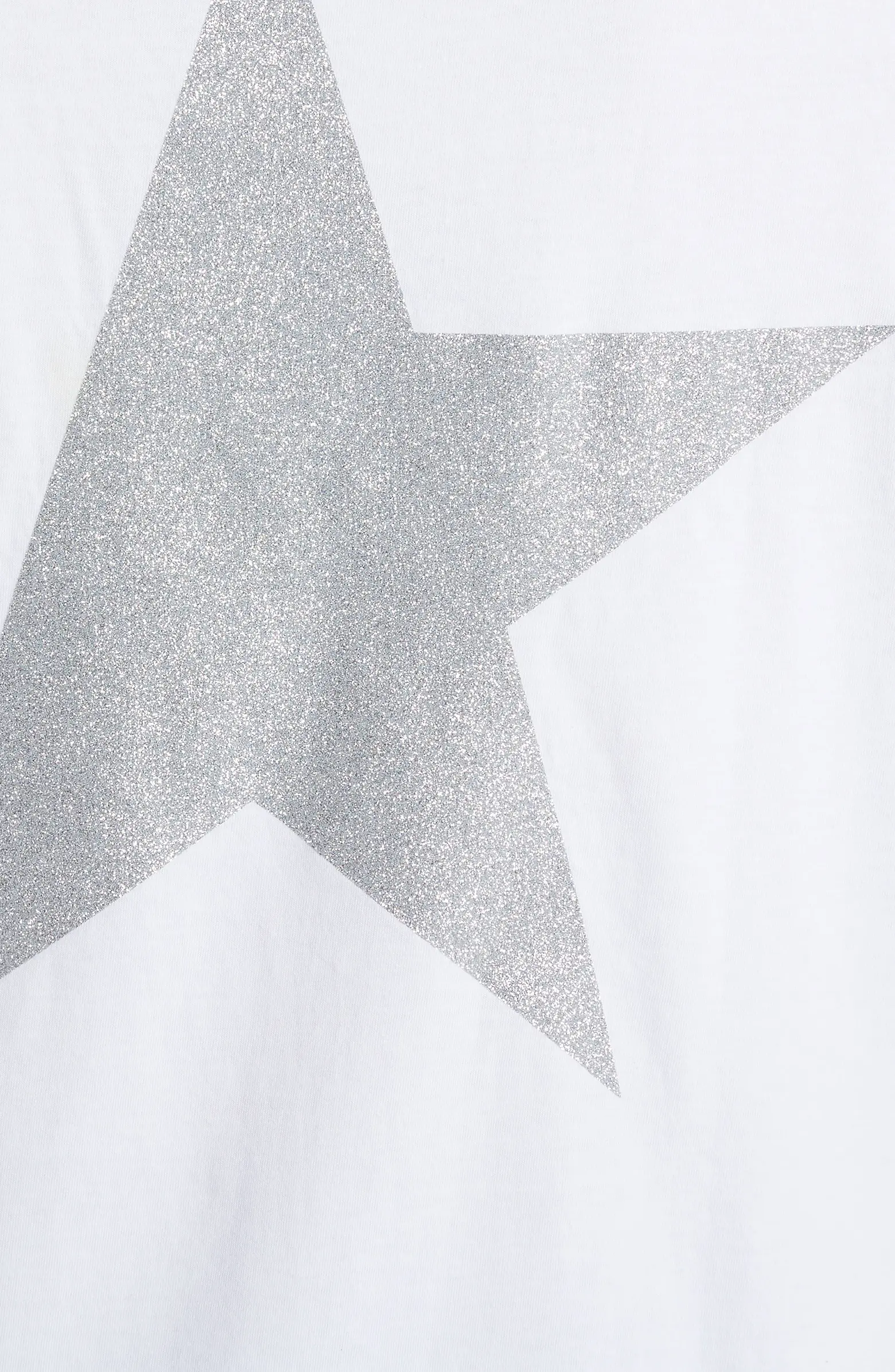 Golden Goose Star Logo Glitter Tee