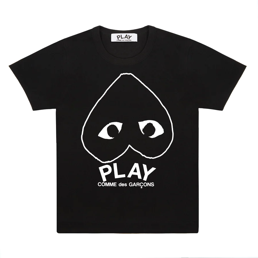 CDG Black Play Comme des Garçons T-Shirt (Black)