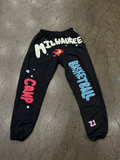 Sneex x AULBLACK MKE BBALL CAMP Pants - Grey