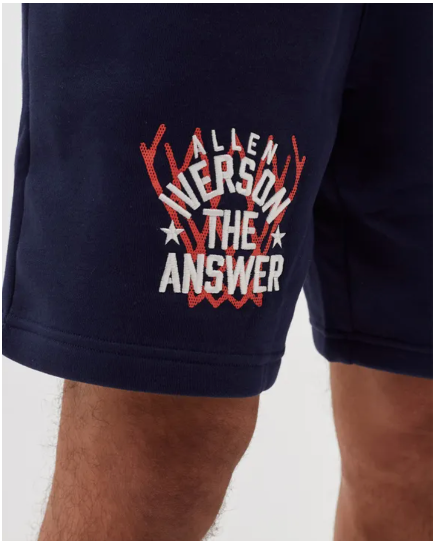 REEBOK IVERSON BASKETBALL FLEECE SHORT