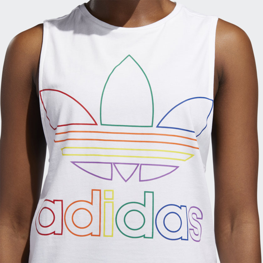Adidas Pride Trefoil Tank Top