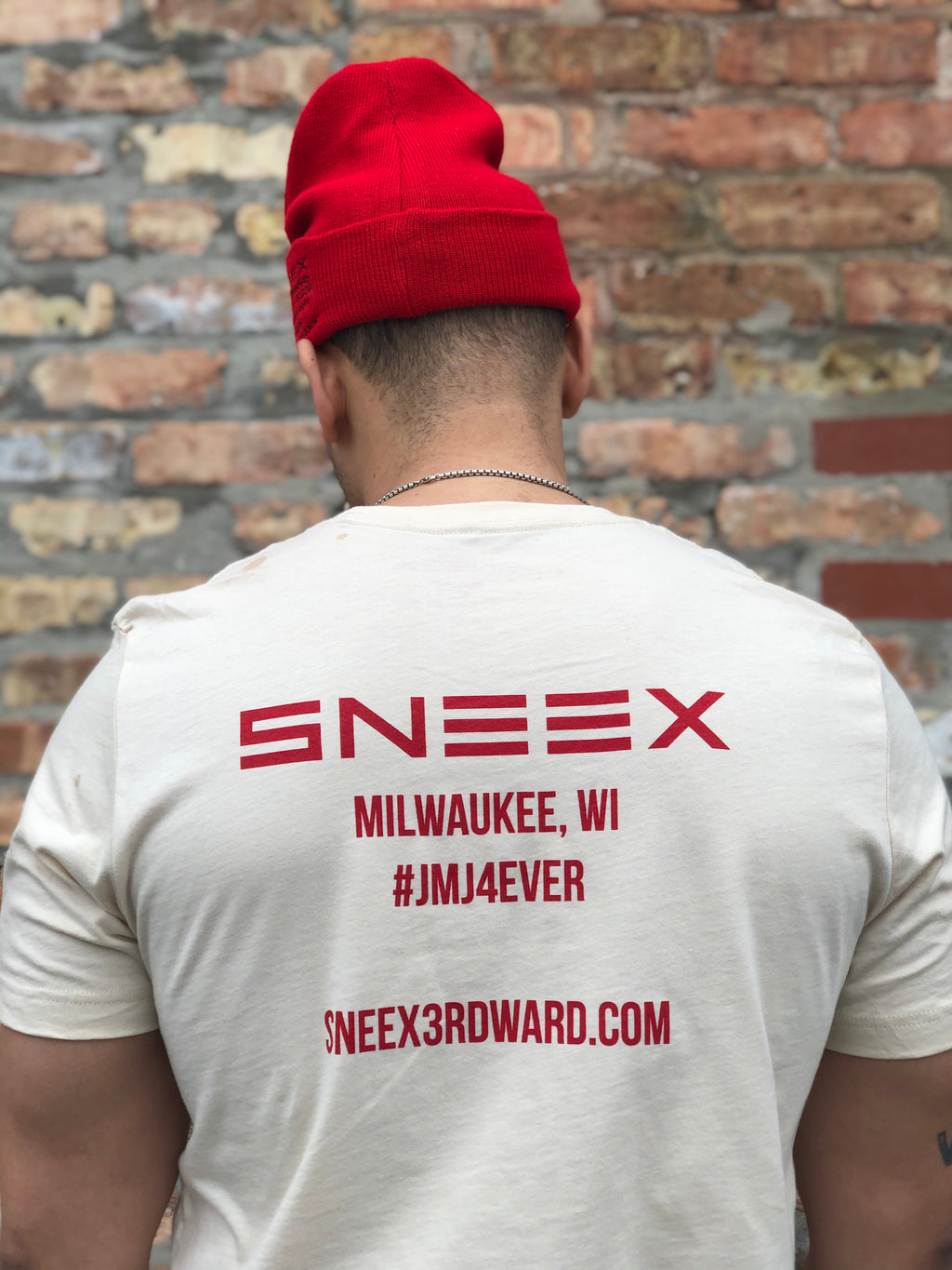 Sneex Wisconsin Tee - Cream