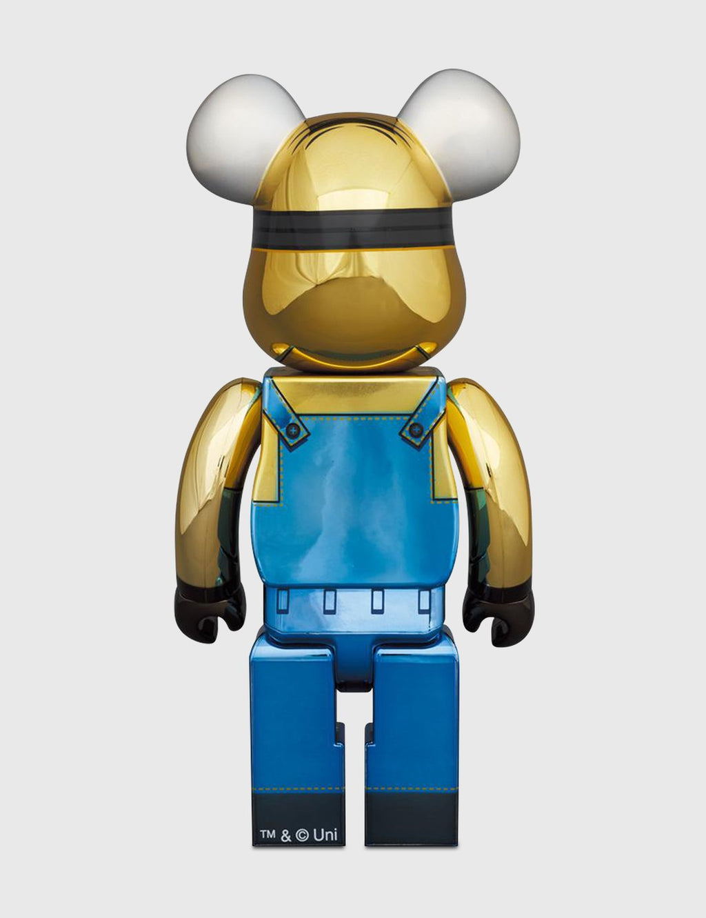 BE@RBRICK X Minions Dave (Chrome Version) 1000%