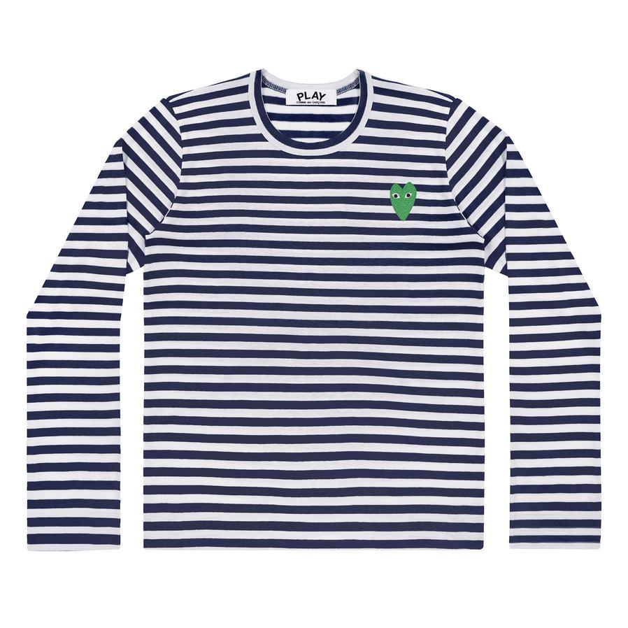 Green Play Comme des Garçons T-Shirt (Stripes)