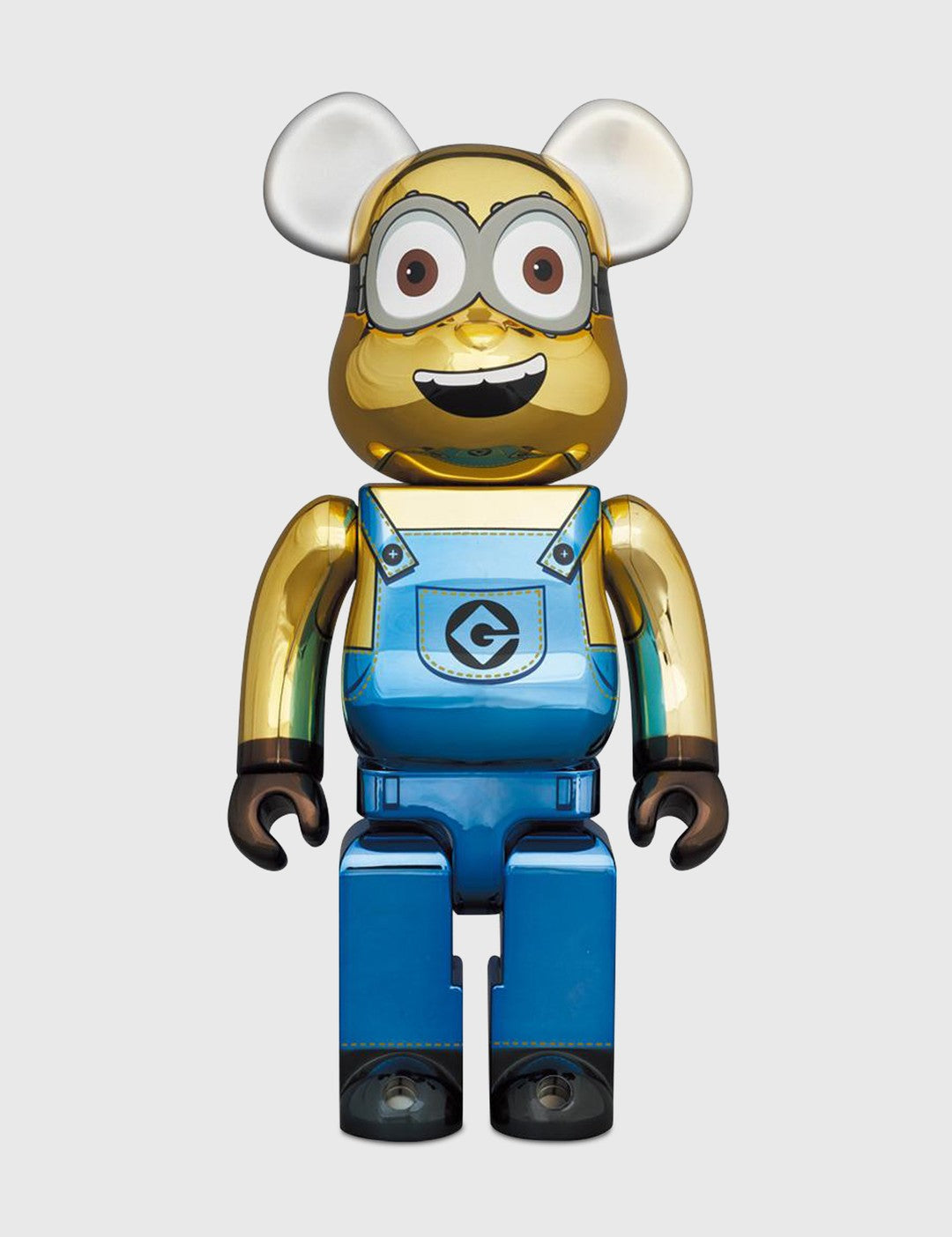 BE@RBRICK X Minions Dave (Chrome Version) 1000%