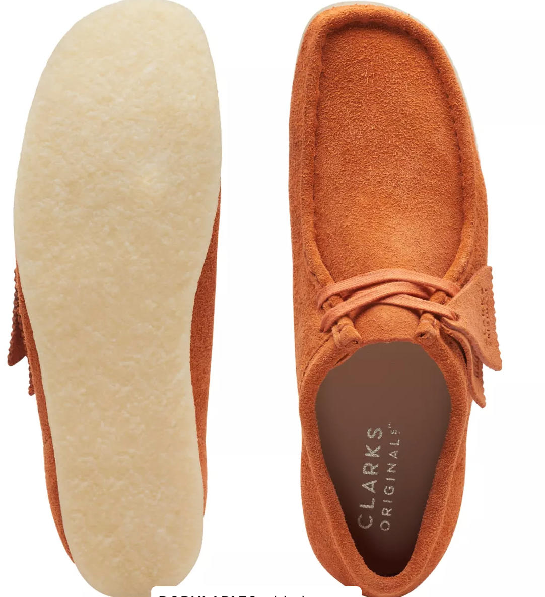 Clarks Wallabee Burnt Orange
